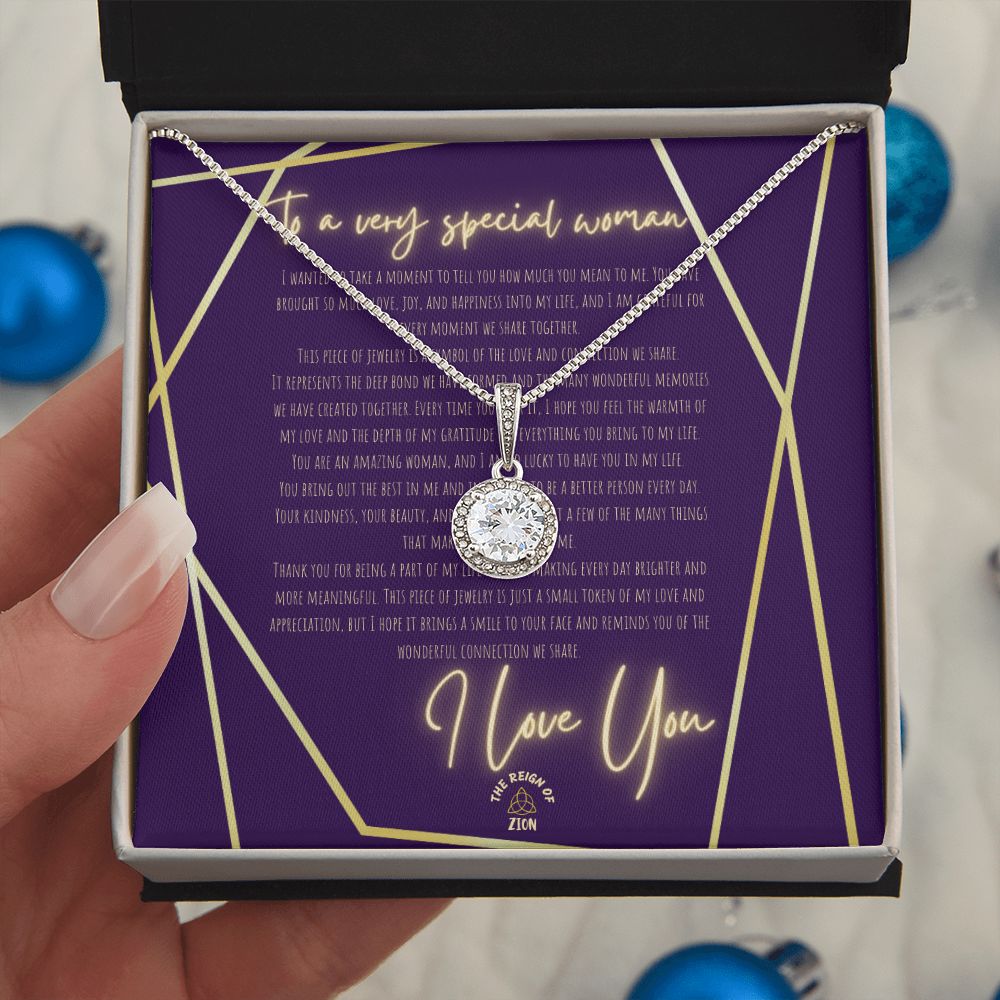 Eternal Hop Necklace: To a Very Special Woman