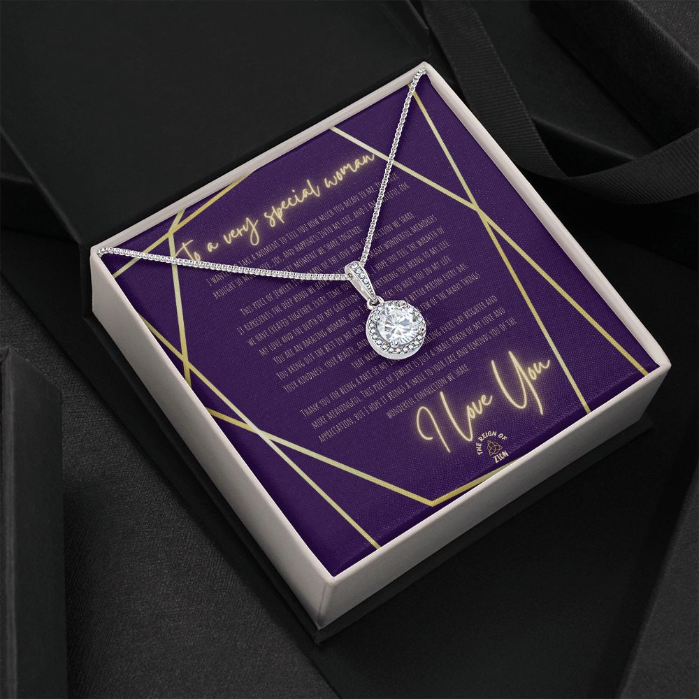 Eternal Hop Necklace: To a Very Special Woman