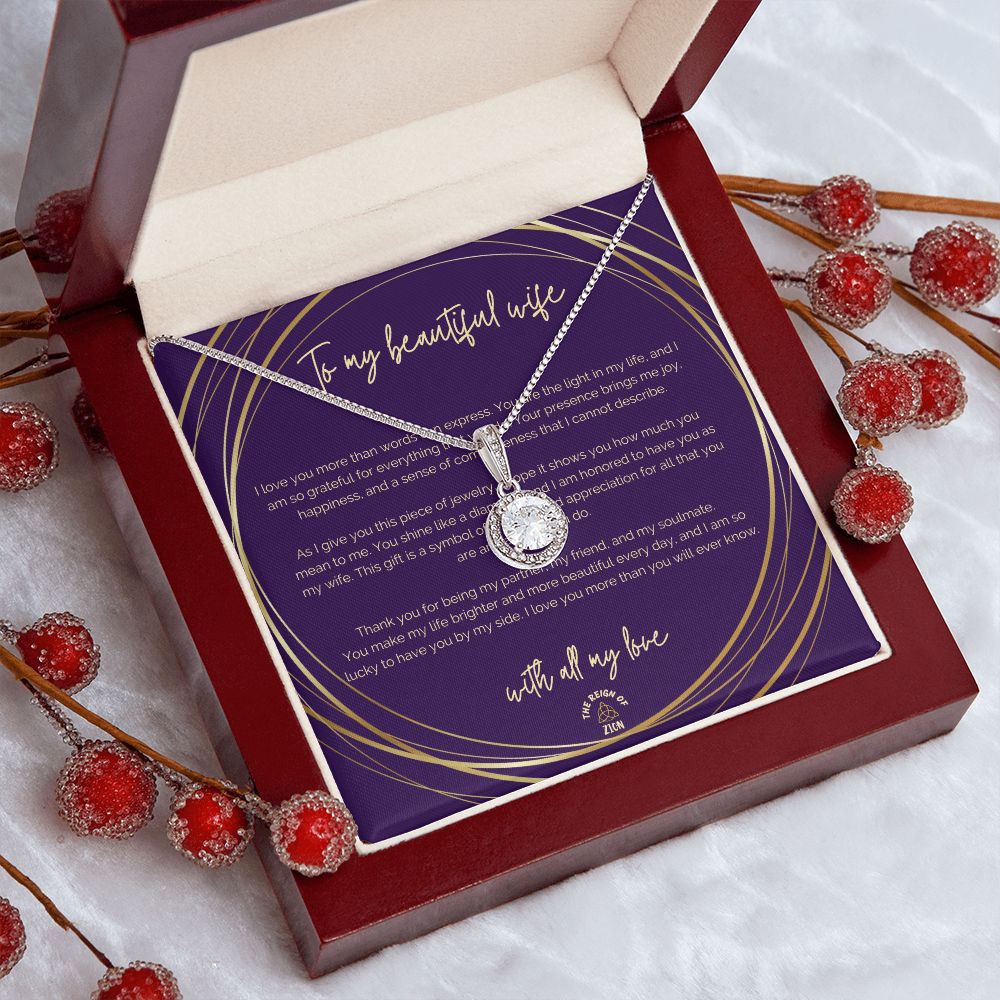 Eternal Hope Necklace: To My Beautiful Wife