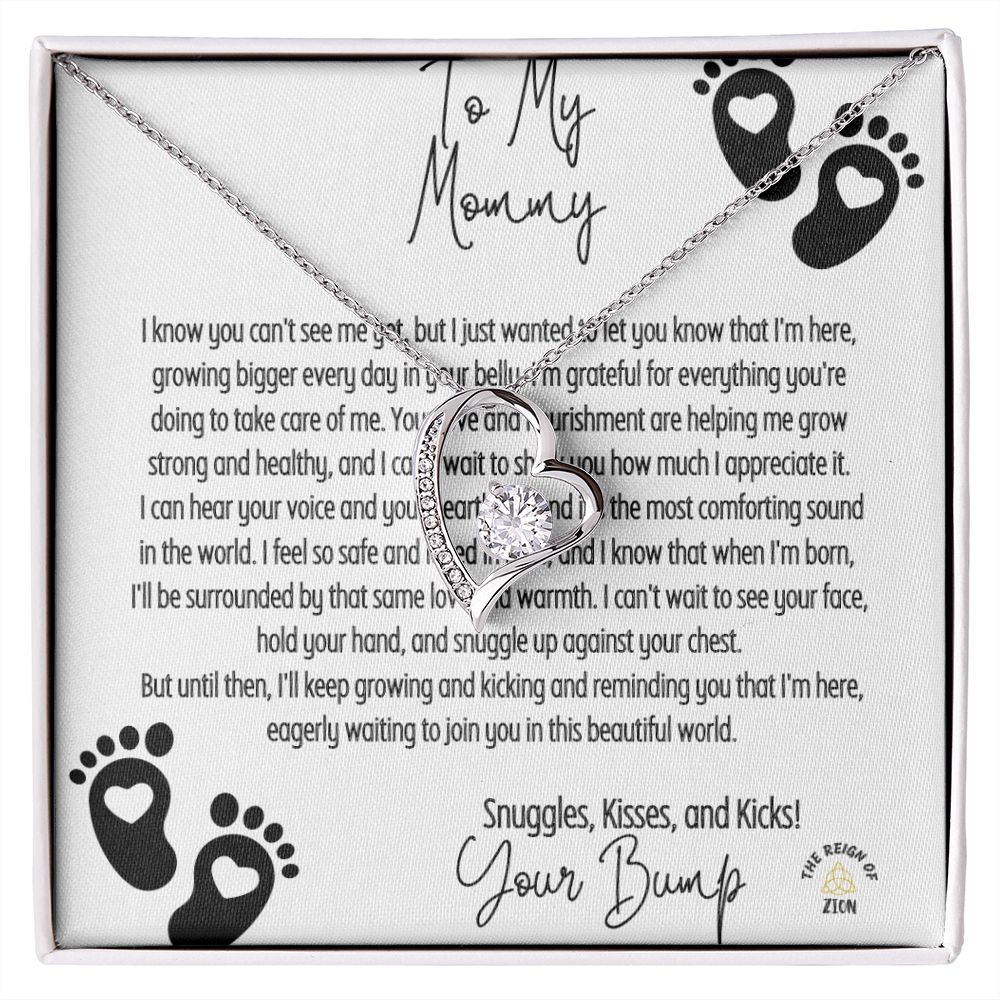 My Forever Necklace To My My Mommy From Your Bump