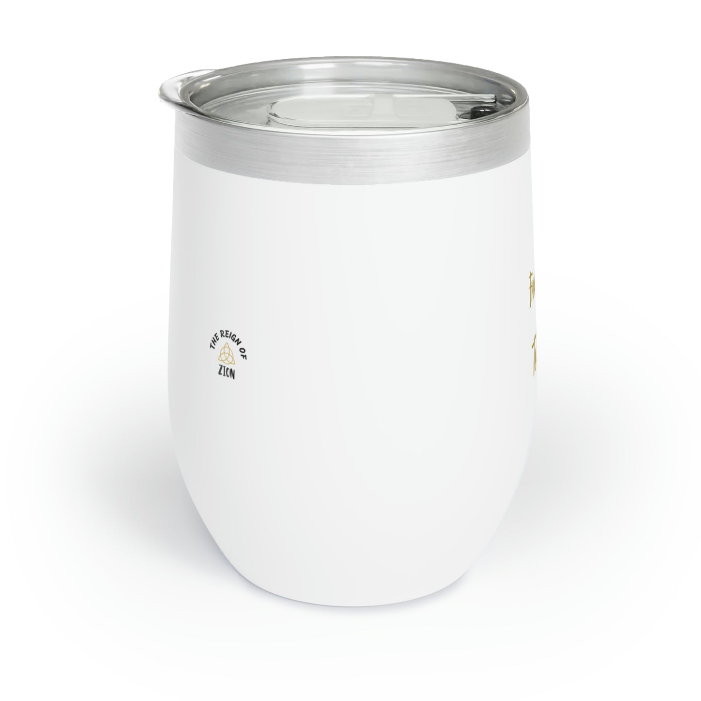 From Zaddy To Daddy- Cursive Wine Tumbler