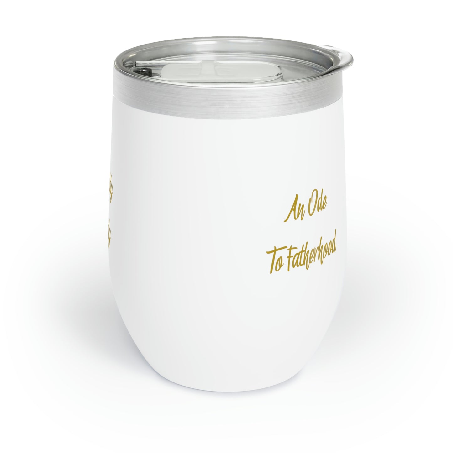 From Zaddy To Daddy- Cursive Wine Tumbler