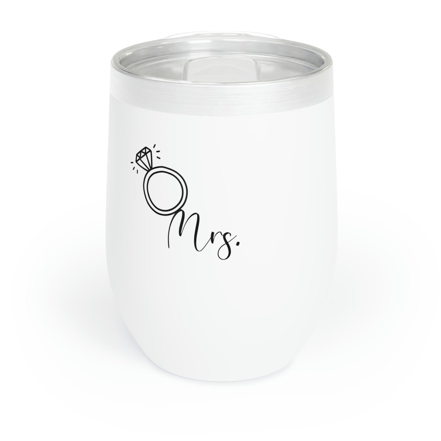 Mrs. Good For Wine Tumbler-Black