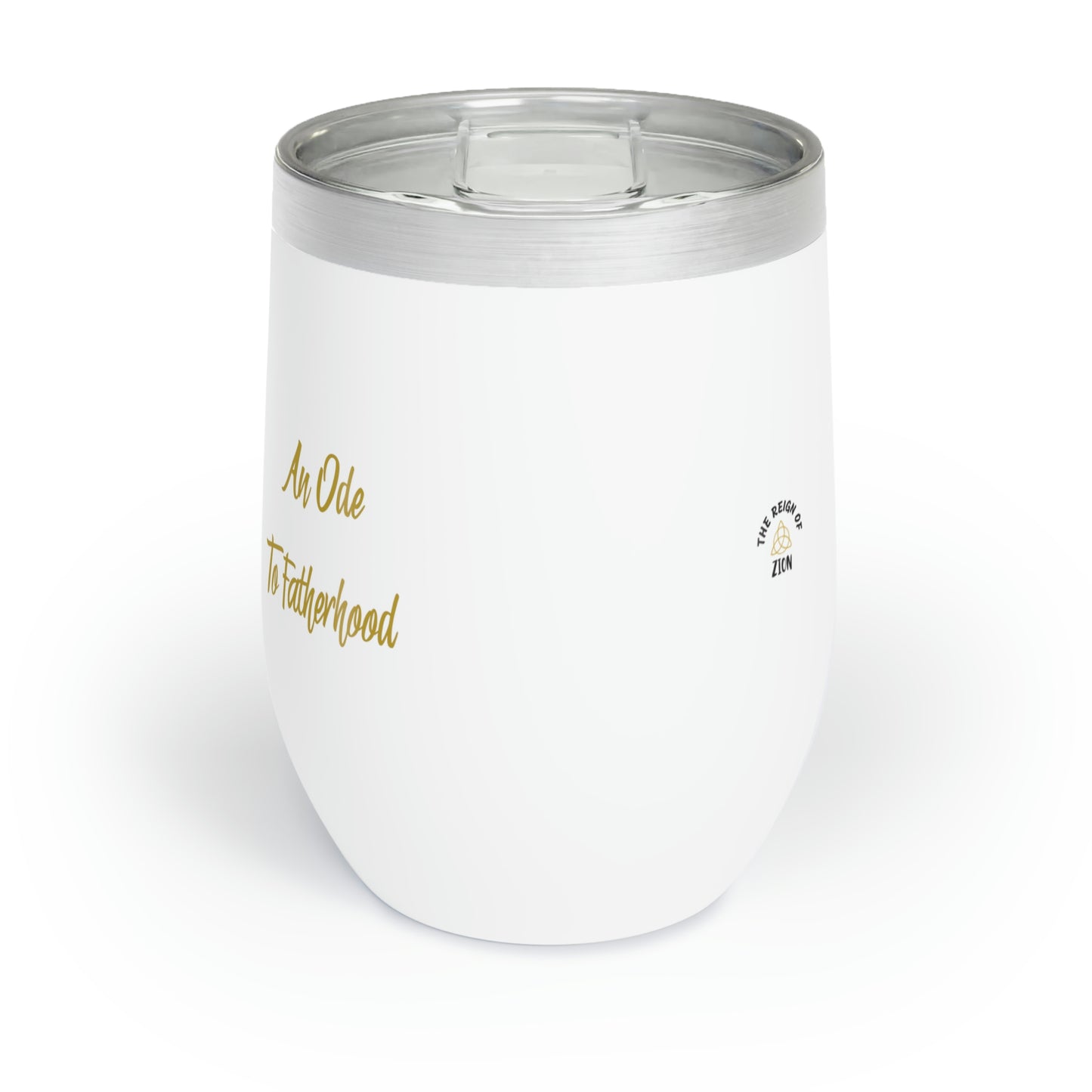 From Zaddy To Daddy- Cursive Wine Tumbler