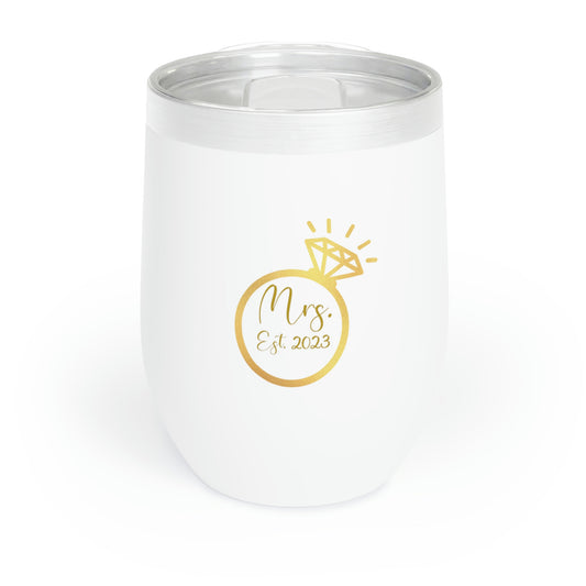 Mrs. Established in 2023 Wine Tumbler
