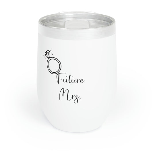 Future Mrs. Good For-Wine Tumbler Black