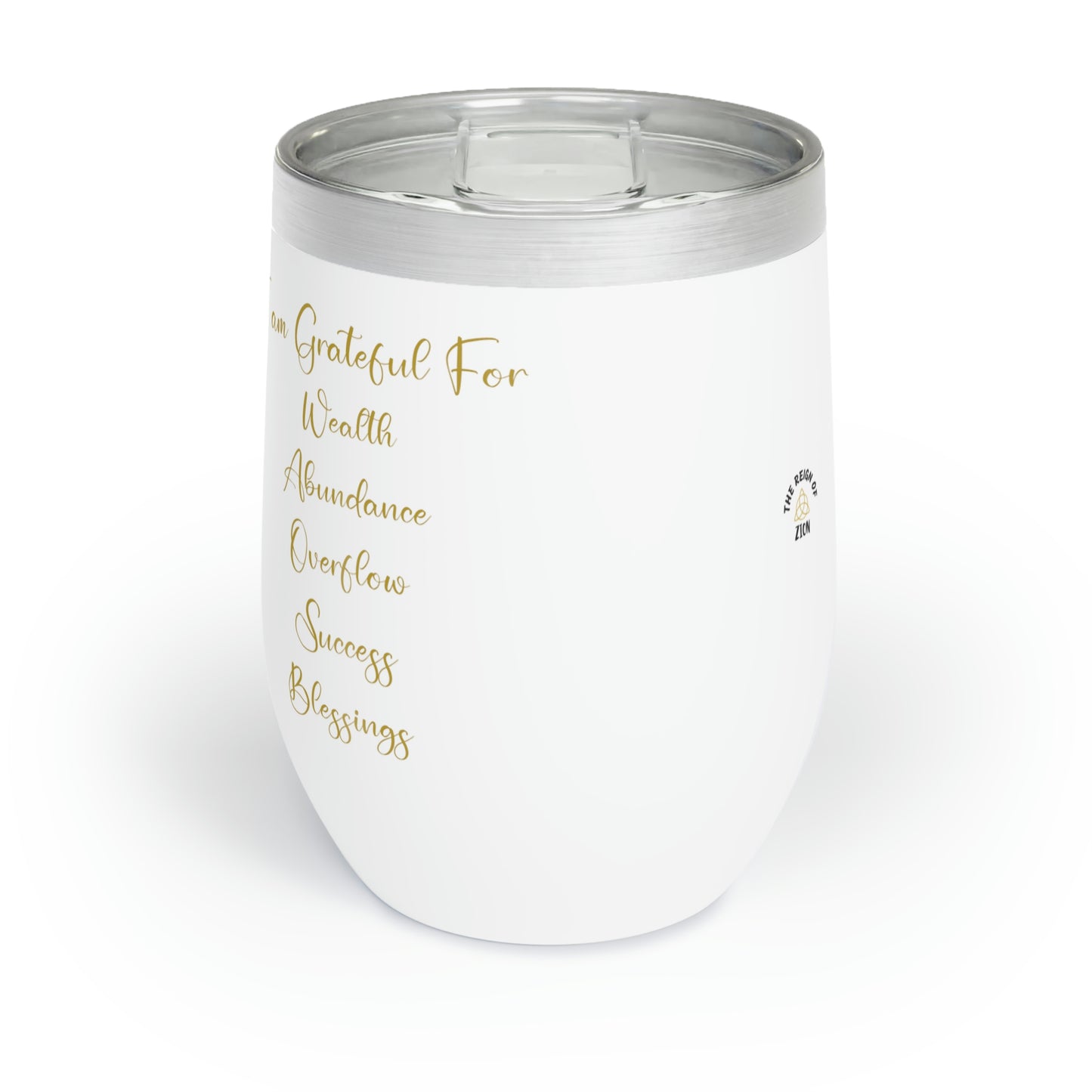 Money Magnet- Cursive Wine Tumbler