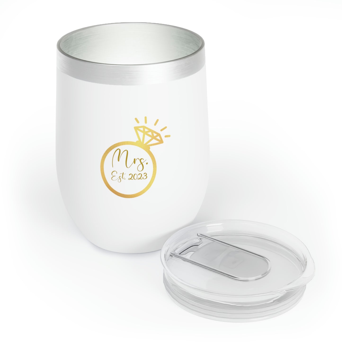 Mrs. Established in 2023 Wine Tumbler
