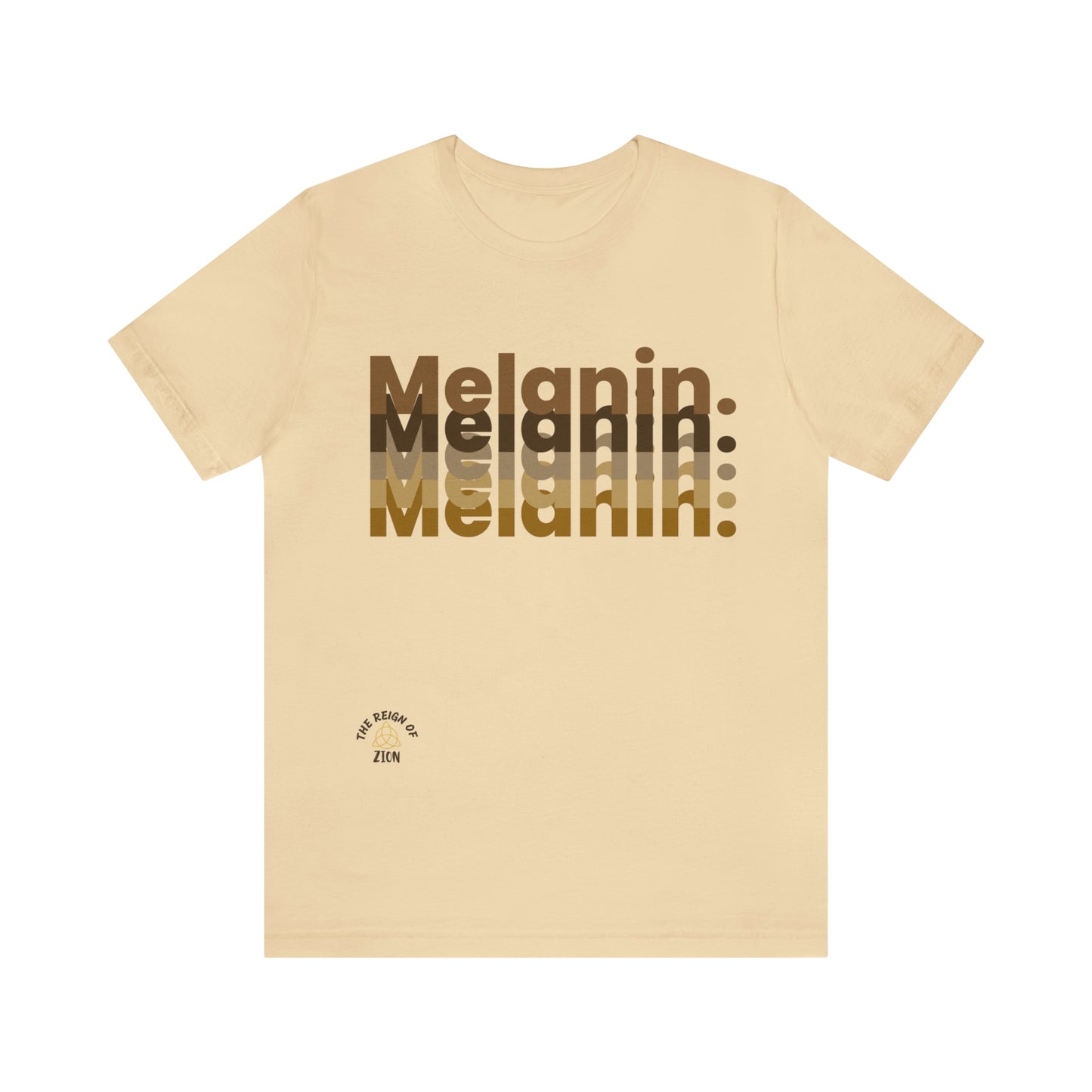 "Melanin" Black Shirt - Represent Your Beautiful Skin Tone