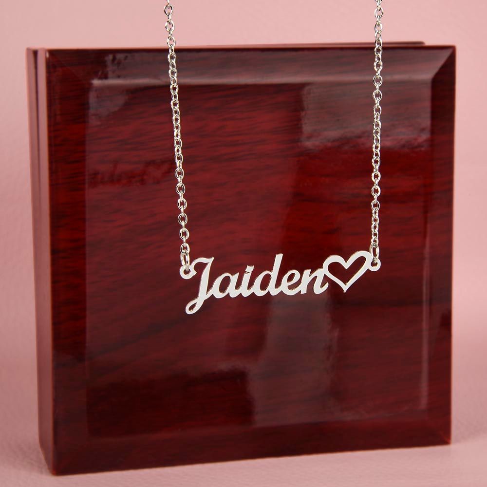 I love Your Name Necklace