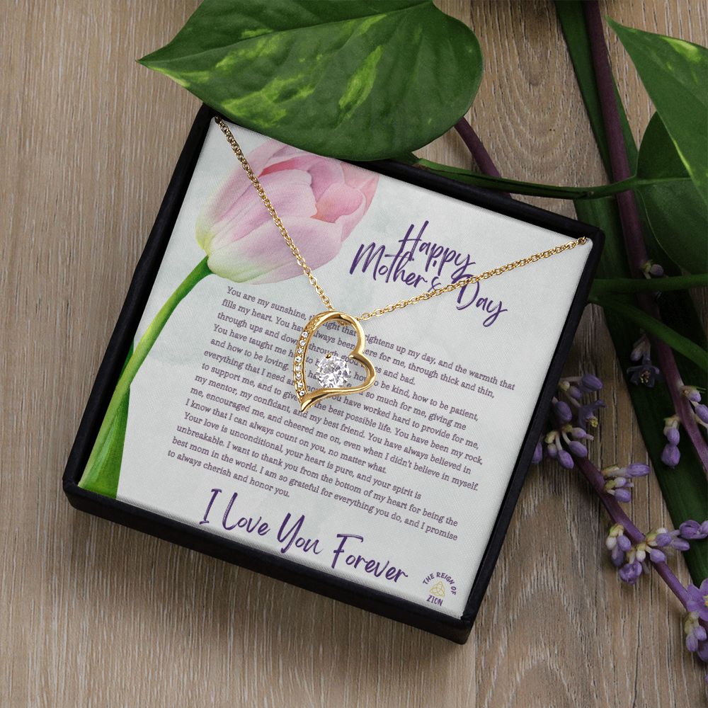 My Forever Love Necklace Happy Mother's Day