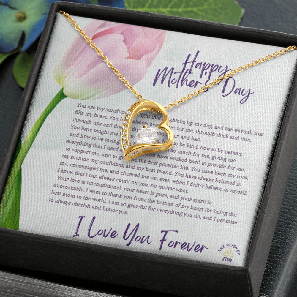 My Forever Love Necklace Happy Mother's Day