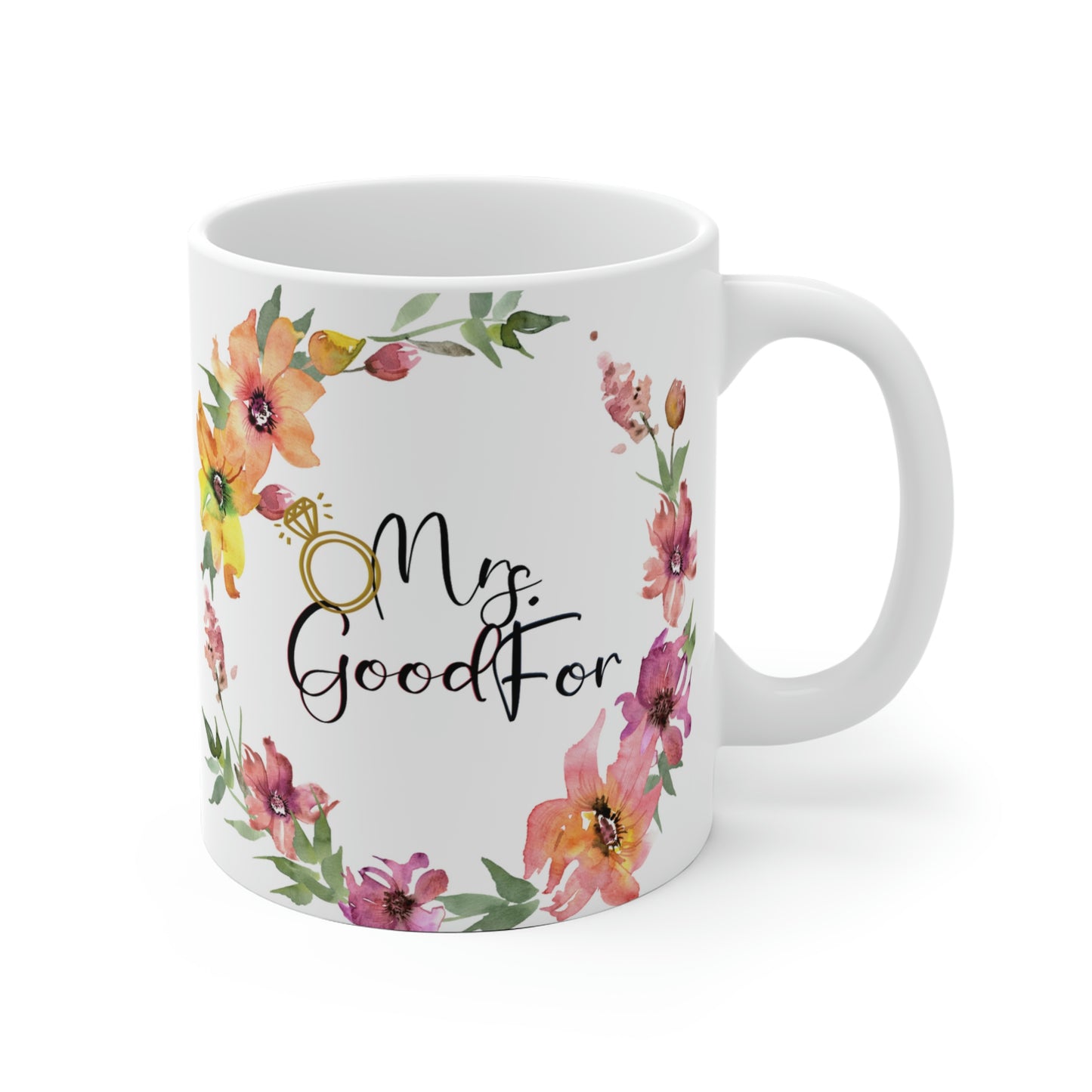 Mrs. Good For Good Vibes Mug – Uplifting Affirmations for Every Morning