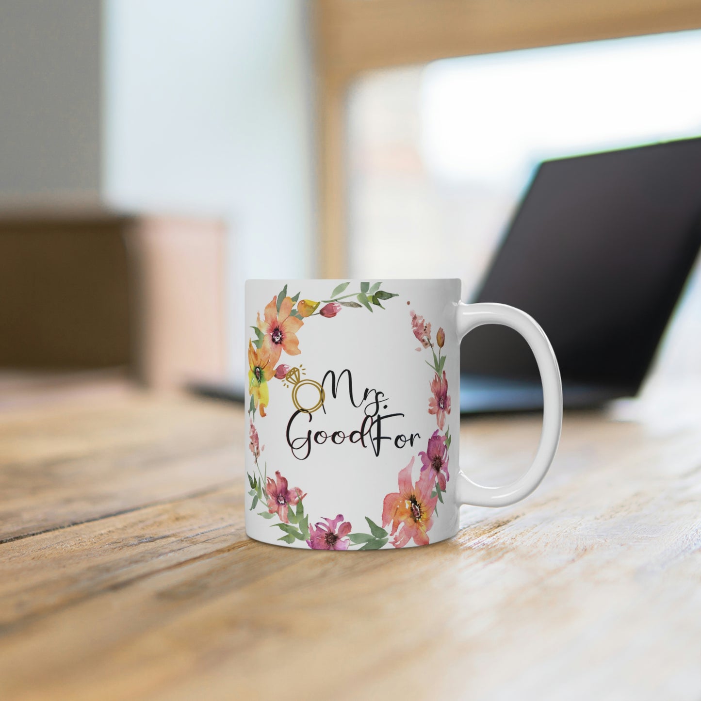 Mrs. Good For Good Vibes Mug – Uplifting Affirmations for Every Morning